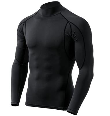 China Men's Breathable Cool Dry Compression Long Sleeve Baselayer Athletic Sports T Shirts Tops Sport Dry Fit T Shirts for sale