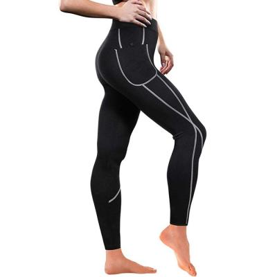 China Breathable Neoprene Sports Tracksuit Slimming Neoprene Hot Pants Absorb Sweat Seamless Body Sculpting Yoga Fitness Sauna Sports Tracksuit for sale