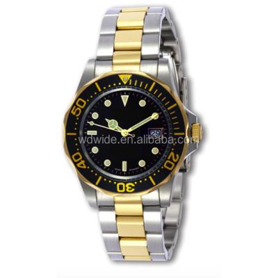 China Automatic Date Luxury Casual Men Watch with Stainless Steel Case and Strap from Professional China Watch Manufacturer for sale