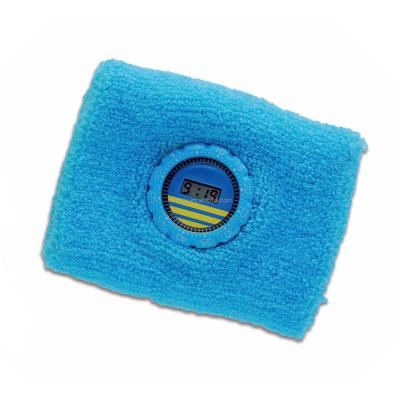 China sweat absorbent & Custom Good Breath Free Promotion Cotton Terry Towel Towel Headband Watch for sale