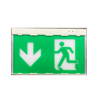 China Baiyi LED Emergency Exit New OEM/ODM Exit Led ABS PC Material Lighting Emergency Sign Light Wholesale for sale