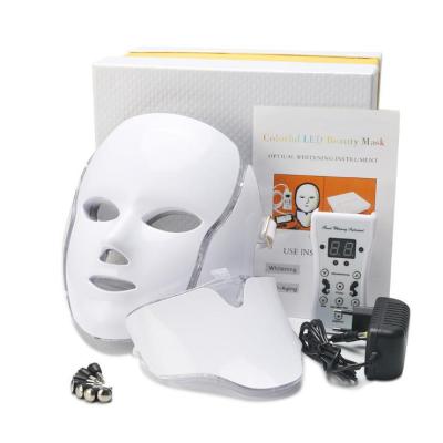 China Acne Treatment Top Selling Photon Facial Light 7 Color Mask Skin Beauty Facial Mask for sale