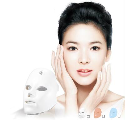 China Acne Treatment New Arrival Top Selling 7 Portable Rechargeable Beauty Mask Color Spectrum LED Spectrum Beauty Apparatus for sale