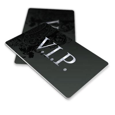 China CT-009 Wholesale Customized CR80 30mil PVC VIP Card 85.5*54*0.76mm for sale