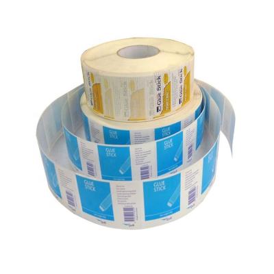 China Waterproof CT-130 Customized Full Color Printing PVC/Paper/PET Adhesive Label for sale