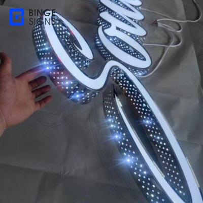 China Factory direct sale luxury wholesale electronic sign metal led acrylic sign sign for sale