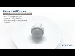 HNB132PIR zhaga book20 PIR bluetooth mesh motion sensor