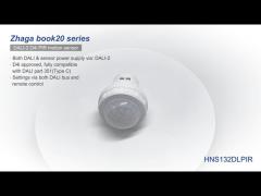 HNS132DLPIR zhaga book20 dali PIR motion sensor