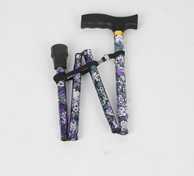 China Foldable Walking Stick Auxiliary Walking Cane For Foldable Portable Adjustable Walking Stick for sale