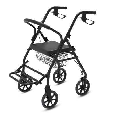 China Modern Older Walker Cart Folding Scooter Four Wheel Trolley Cart for sale