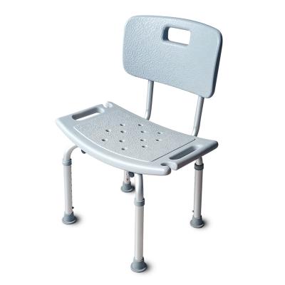 China (Height Adjustable) Shower Chair, Bath Stool, Adjustable Alu Seat, With Backrest for sale