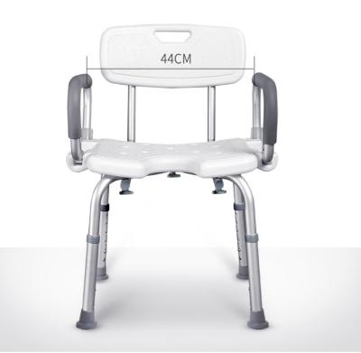 China Mobile Healthcare Supplies Adjustable Shower Chair Used Bathing Chairs Bath Bench Assistive Device for sale