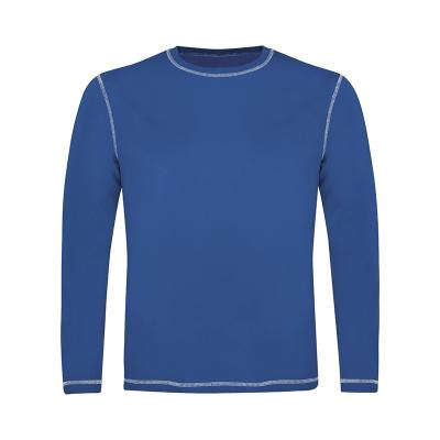 중국 Anti-Wrinkle Long Sleeve Mens Athletic Sport Gym T-Shirt For Men's Seamless Tight T-shirts 판매용