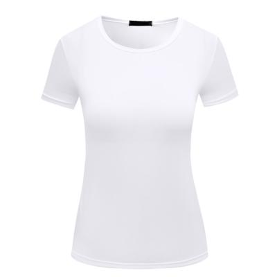 중국 Anti-Wrinkle Wholesale Women's Blank T-shirt Organic Cotton T Shirts For Women 판매용