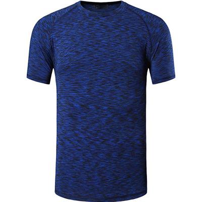 China QUICK DRY custom embroider superdry clothes simple men's running t-shirts marathon printing sport T-shirt for sale