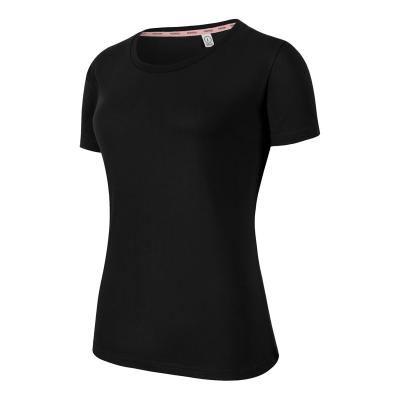 China Custom QUICK DRY cotton women's summer clothing workout shirts sports T-shirts polyester with logo for sale