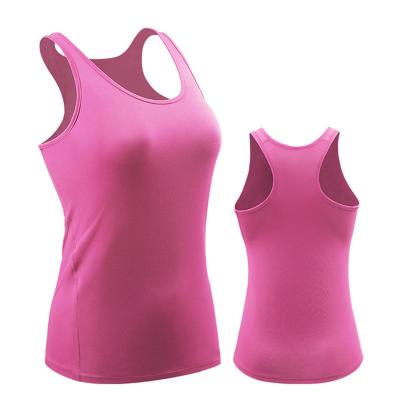 중국 QUICK DRY Workout Tank Tops For Women Muscle Tank Sports Exercise Gym Yoga Running Tops Sporty Vest 판매용