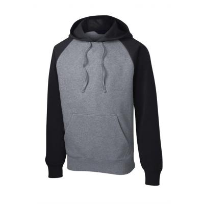 China Wholesale Color Block Color Anti-pilling Raglan Hoodies Custom Design Sweatshirts For Men Oversized Fleece Hoodie for sale