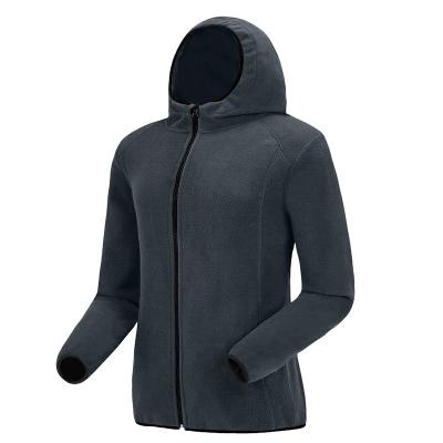 China Breathable Wholesale Cheap Professional Winter Women Fleece Jacket With Hood for sale