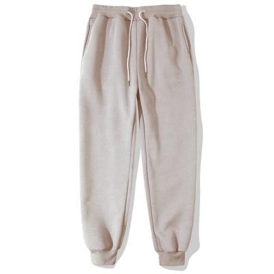 中国 Anti-Wrinkle Factory Sport Cotton Joggers For Mens Jogger White Wholesale Custom 販売のため