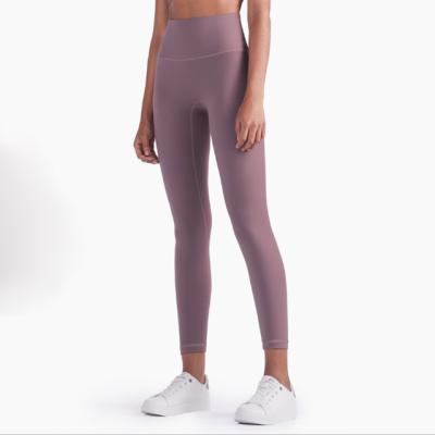 China European and American High Hip Sports Handsome Gaiters Bodybuilding Style Waist Yoga Breathable Tight Pants for sale