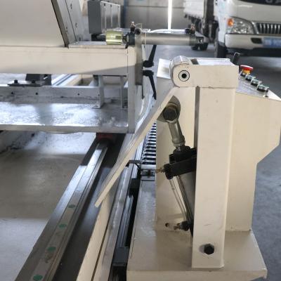 China Horizontal Mitre Double Head Sawing And Cutting Machine UPVC PVC Window Door Machine Aluminium Miter Saw System Profiles Automatic Aluminum for sale