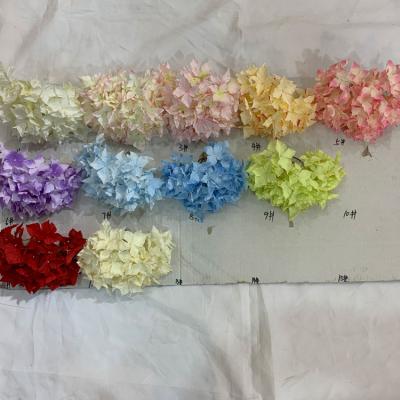 China IFG Silk 5 Heads Hydrangea Artificial Flower Artificial Wedding IFG Forever Preserved Real Silk 5 Heads Hydrangea Artificial Flower Wedding for sale