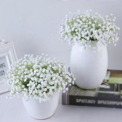 China Plastic Artificial Flower Baby's Breath CLASSIC High Quality Wedding for sale