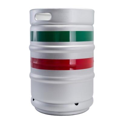 China Empty 1/2 Gallon Of Beer Factory Wholesale Price Craft Beer Keg 5 1/4 Barrel Stackable Keg 1/6 Barrel USA for sale