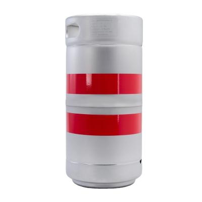 China Beer Pack Beer Keg Mini Draft Beer Growler Beer Barrels Home Brew 304 Stainless Steel 15L LOGO Color Customized Silver Silk for sale