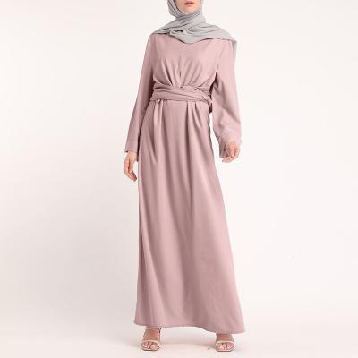 China Regular Sleeve Kaftan Turkey Hijab Dubai Abaya Dress Islam Casual Maxi Dress For Women Vestidos 3XL for sale