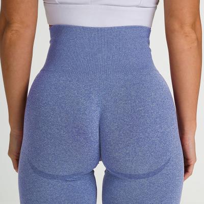 China Breathable 15 Colors Running Seamless Shorts Women Push Up Fitness High Waist Shorts Female Slim Workout Dropshipping for sale