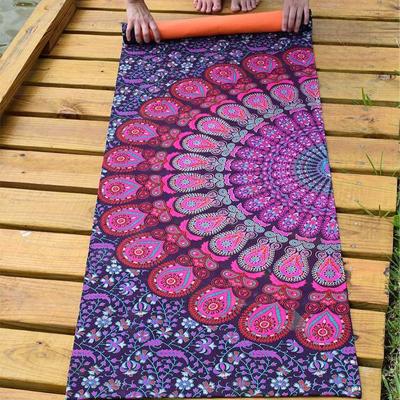 China QUICK DRY Polyamide 10 Polyester Microfiber Towel High Quality 90 Yoga Towel Non Slip Microfiber for sale