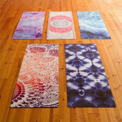 China QUICK DRY Polyamide 10 Polyester Microfiber Towel High Quality 90 Yoga Towel Non Slip Microfiber for sale