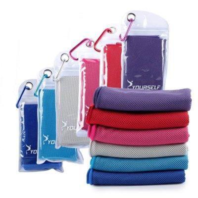 China Standard Size Pure Color QUICK DRY High End Packing Cool Wet Cold Cool Towel Sports Cloth Wet Towel For Absorbing Sweat for sale