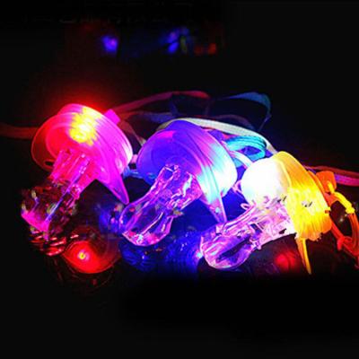 China Party Supplies Multicolor Led Pacifier With Whistle Popular In Brazil Carnival for sale