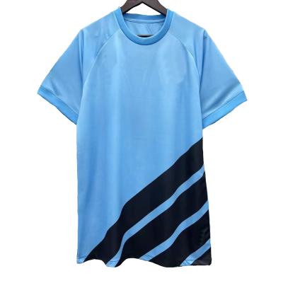 China Shirts & Main the new season 23-24 high quality Thai version wholesale high quality blue quick-drying soccer jersey away for sale