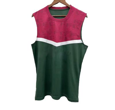 China Shirts & Main the season 23-24 wholesale Thai version good quality green training vest quick-drying soccer jersey for sale