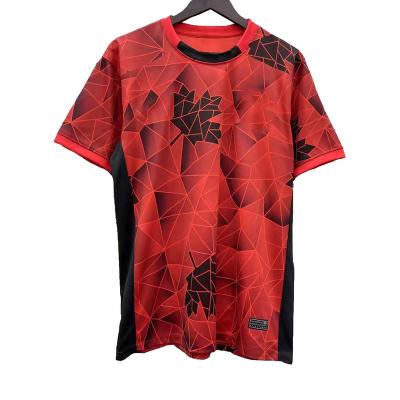 China Shirts & Main the season 23-24 Thai version quick-drying home good quality canadian red soccer jersey for sale