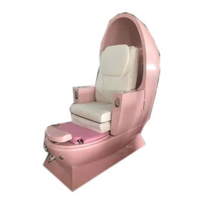 China 2021 Hot Sale 3 Years Warranty Hot Selling Luxuary Spa Chair Pink Pedicure Chair Top With Foot Massager And Bowl SJ20210430-3 for sale