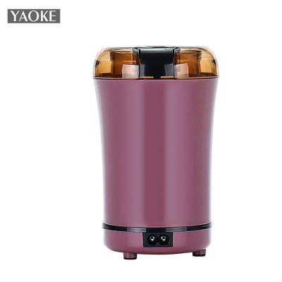 China Attractive Spice Coffee and Hotel Cafe Mini Glass Italian Pepper Electric Coffee Grinder for sale