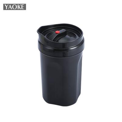 China Cools Hot Coffee In One Minute 2022 New Design Coffee Cold Brew Mug ABS+SUS304 380ml Cold Brew Coffee Mug for sale