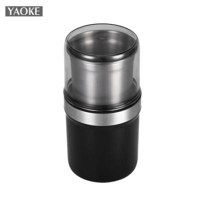 China Large Capacity EU/UK Plug In Mini Electric Stainless Steel Coffee Spice Nuts Bean Grinding Multifunctional Electric Grinder for sale