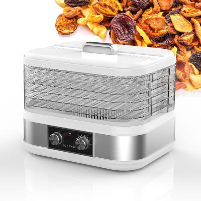 China Mini Small Kitchen Home Use Household Food Grade Electric Fruit Drying And Packing Machine Fruit Dryer Electric Dehydrator for sale