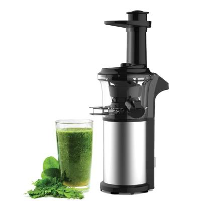 China Easy To Storage 60RPM 200W Slow Masticating Juicer Machinery Extractor With Quiet DC Motor , Cold Press Juicer For Vegetables And Fruits for sale