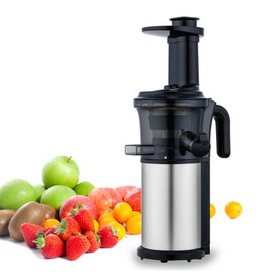 China 2022 New Hotel Centrifugal Extractor Maker Whole Slow Masticating Juicer Machine with Cold Press for Home Fruit Apple Orange Vegetable for sale