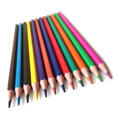 China Office 20 Years Factory School Supplies 12 Pcs Colored Pencil Woodless for sale