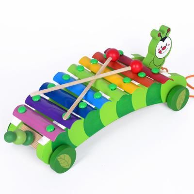 China High Quality Wooden Piano Instrument Eight Tone Hand Percussion Hand Banging On The Piano For Kid Toy for sale