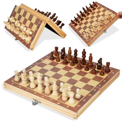 China Amazon Chess Educational Hot Selling Best Selling Toys 2021 High Quality International Chess Sets With Folding Chessboard Indoor Kids for sale