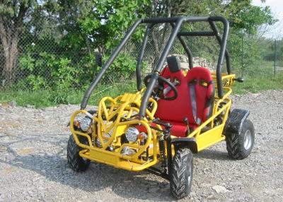 China Comienzo eléctrico motorizado amarillo del kart del coche de playa del EEC, freno hidráulico en venta